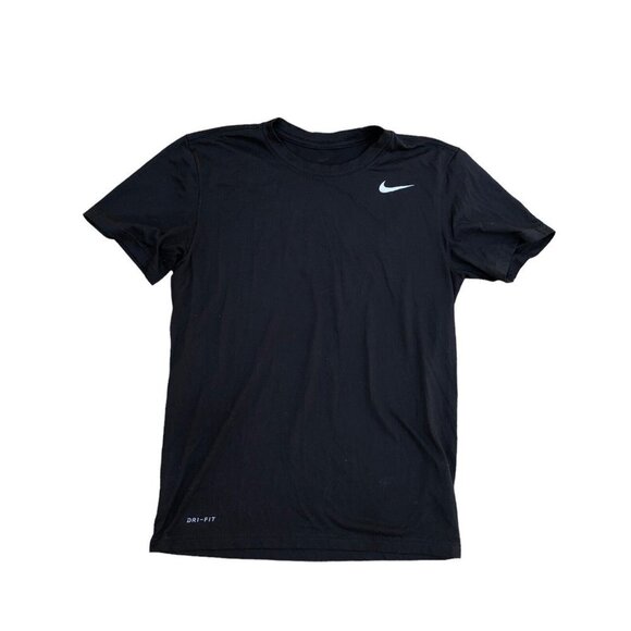 NIKE Dri-Fit Legend T Shirt Men's SM Exercise Gym Black Short Sleeve 718833-010‍ - Picture 1 of 6